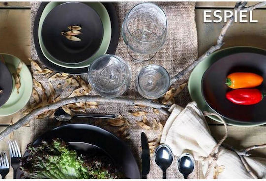 Espiel Serving Platter Oval Green 27x21.5cm