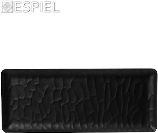 Espiel Wavy Matte Πιατέλα Σερβιρίσματος Ορθογώνια Κεραμική 26x15εκ.