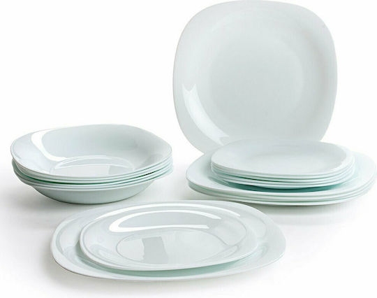 Bormioli Rocco Parma Serving Platter Rectangular White 34x24cm