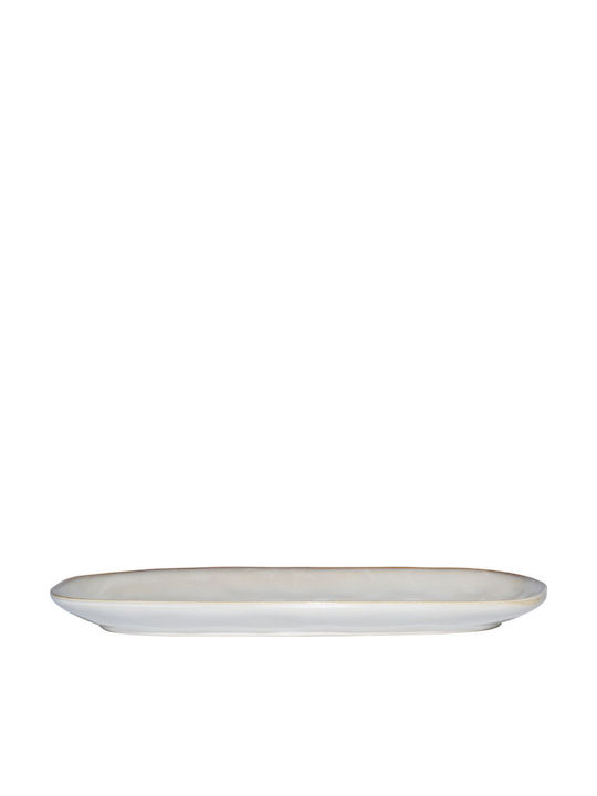 Estia Vignette Stoneware Сервизна Плато Керамично Бежов 31.3x15бр 1бр