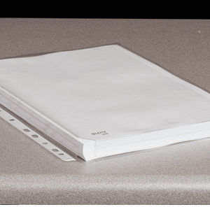Leitz Plastic Sleeves for Documents A4 with Holes and Reinforcement 5pcs Expandable