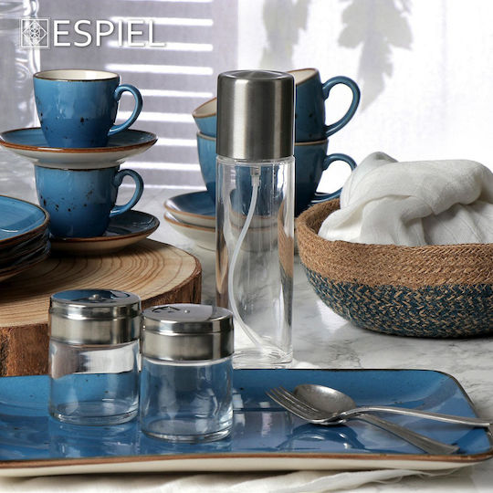 Espiel Terra Jumbo Cup Cappuccino Porcelain Blue 350ml