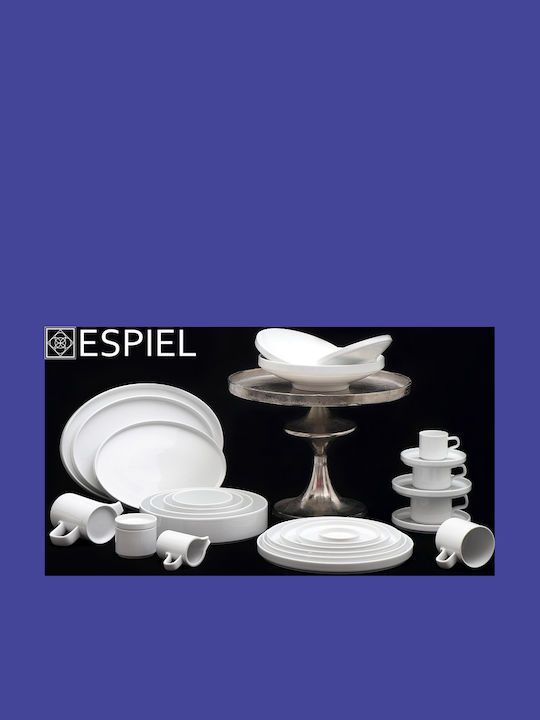 Espiel Good Mood Σετ Φλιτζάνια Cappuccino από Πορσελάνη Λευκά 250ml 6τμχ