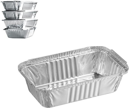 Melka Aluminum Container Rectangle (3pcs)