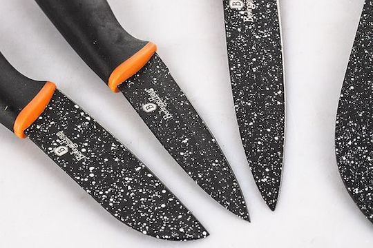 Berlinger Haus Granite Diamond Line Knife Set from Stainless Steel 16 Pieces