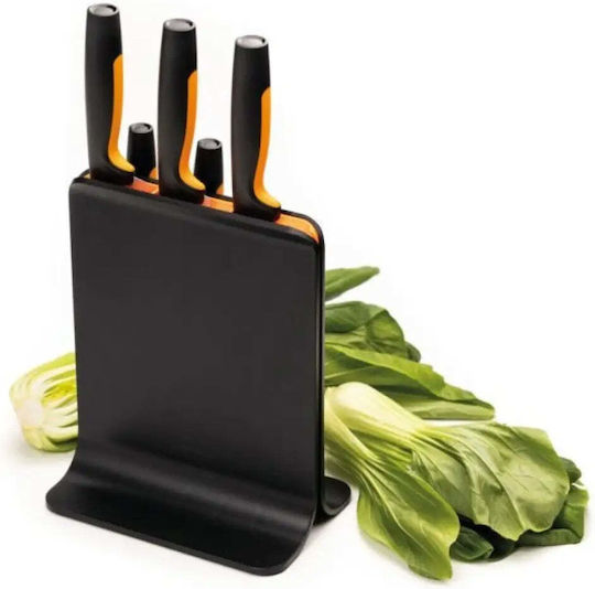 Fiskars Functional Form Комплект Ножове с Основа от Неръждаема Стомана 5 Бройки