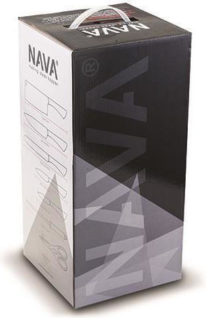 Nava Set Knives with Base Made of Stainless Steel 20cm 8 Pieces