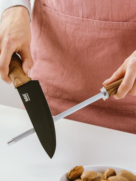 Nava Knife Set with Block from Stainless Steel 7pcs