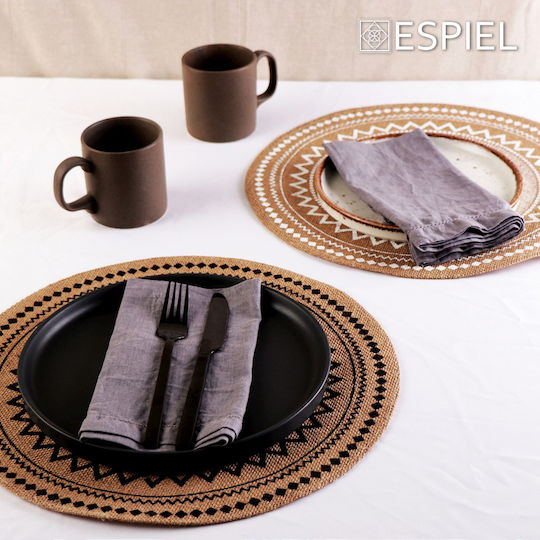Espiel Divine Μαχαίρια Φαγητού από Ανοξείδωτο Ατσάλι 23.5cm 12τμχ
