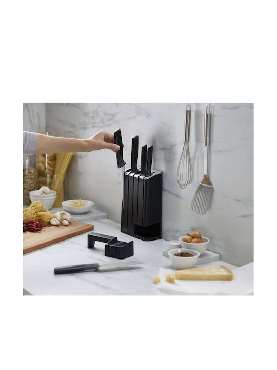 Joseph Joseph Knife Set with Block from Stainless Steel