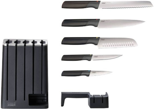 Joseph Joseph Elevate Messer Set mit Sockel aus Rostfreiem Stahl 5 Stück