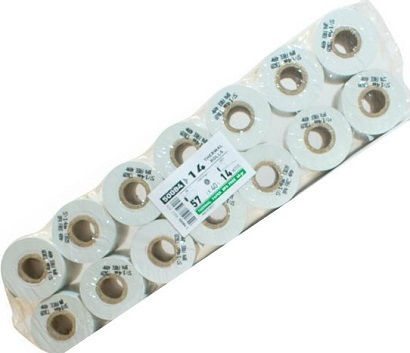 Armos Termică Bandă de hârtie Registru de casă L57xΔ40mm cu Lungime 15m 48gr/m² 14buc