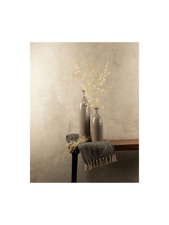 InTheBox Decorative Vase Beige 12x12x56cm