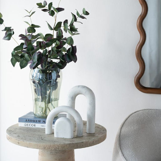 Artekko Decorative Vase Face Beige 20x20x28cm