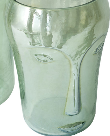 Artekko Decorative Vase Face Beige 20x20x28cm