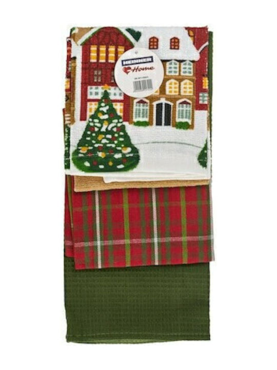 Heinner Weihnachtliches Tischgeschirr Handtücher 3 Stück Verschiedene Designs oder Farben Heinner Weihnachtliches Tischgeschirr Handtücher 3 Stück Verschiedene Designs oder Farben