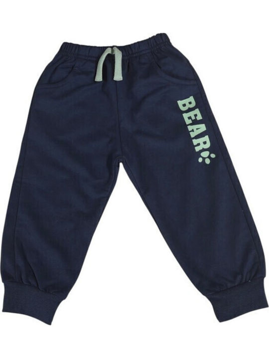Kinder Sweatpants Set - Jogginganzug Pistachio-blue