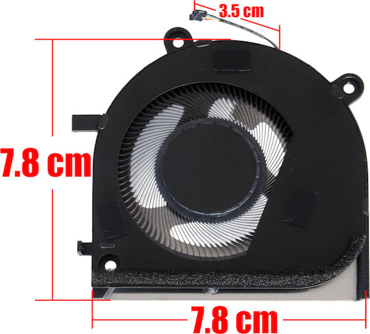 Ανεμιστηράκι Laptop Cpu Cooling Fan Lenovo Ideapad Pro 5 16imh9 83d4 83d4001hus 83d4003hax 83d4cto1ww Pro 5 16ahp9 83d5 83d5cto1ww 5f10s14132 5f10s14133 Fs3d Dfs5l22h05b85j 4pin Κωδ.81571