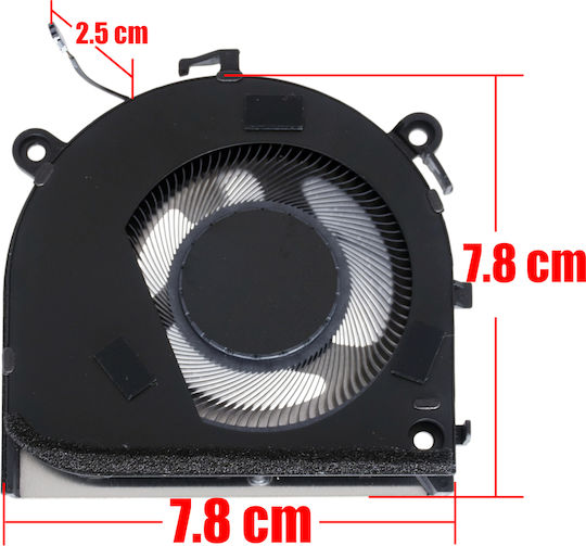 Ανεμιστηράκι Laptop Gpu Cooling Fan Lenovo Ideapad Pro 5 16imh9 83d4 83d4001hus 83d4003hax 83d4cto1ww Pro 5 16ahp9 83d5 83d5cto1ww 5f10s14132 5f10s14133 Fs3c Dfs5l22h15b85j 4pin Κωδ.81572