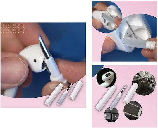 Multifunctional 3-in-1 Cleaning Pen Headphones Electronic Devices