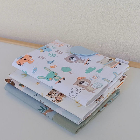 Magnolia Handmade Handmade Baby Health Book Case for Boy