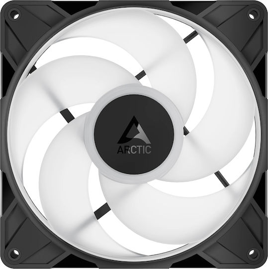 Arctic P14 Pro Reverse Blade Case Fan 140mm 2500rpm 110cfm with ARGB Lighting and 3-Pin / 4-Pin PWM Connection