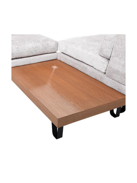 Filippa Corner Couch with Left Corner Pink 330x240x100 cm