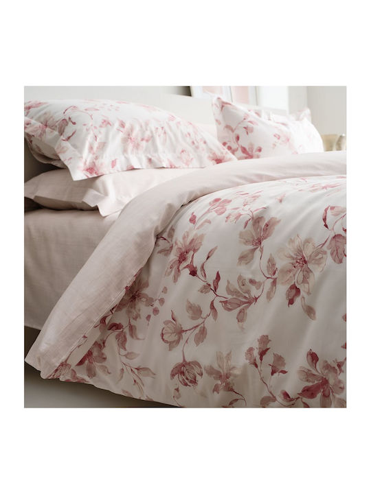 Vesta Home Rebecca Σετ Σεντόνια King Size 280x270εκ. Pink (4τμχ)