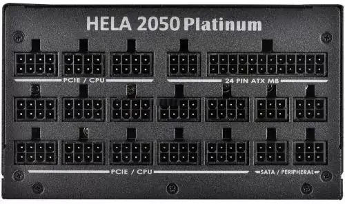 Silverstone Hela 2050 Platinum 2000W Μαύρο Τροφοδοτικό Υπολογιστή Full Modular