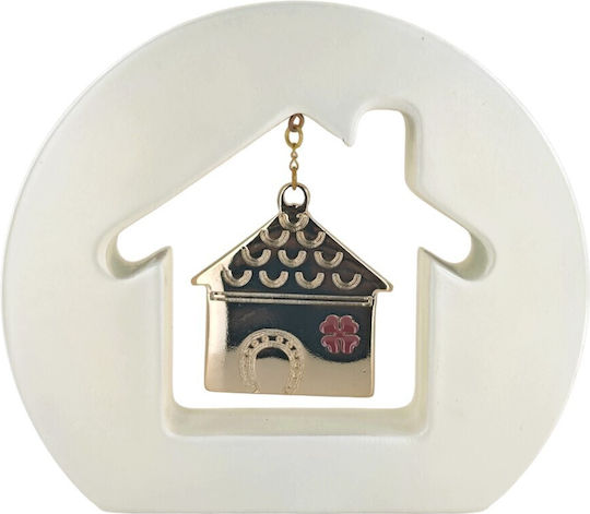 Prince Silvero Tabletop Lucky Charm Home Bronze made of Wood 12x14cm 1pcs