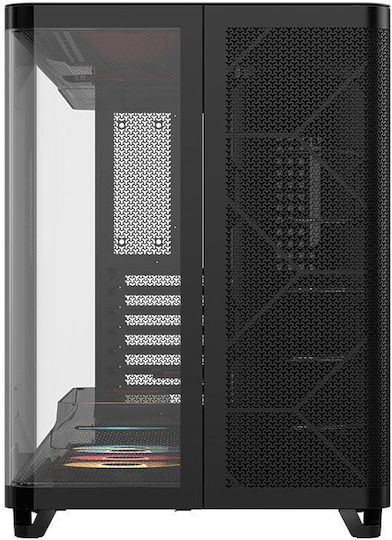 Corsair AIR 5400 RS-R ARGB Gaming Midi Tower Κουτί Υπολογιστή με Πλαϊνό Παράθυρο Μαύρο
