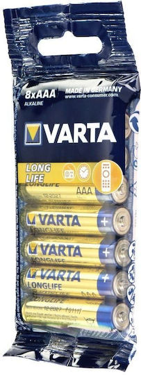 Varta Longlife Extra Alkaline Batterie AAA 1.5V