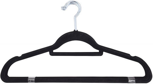 Excellent Houseware Clothes Hanger Black 10pcs