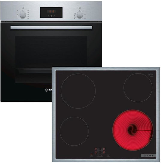 Bosch Φούρνος άνω Πάγκου 66lt Π59.4εκ. Inox