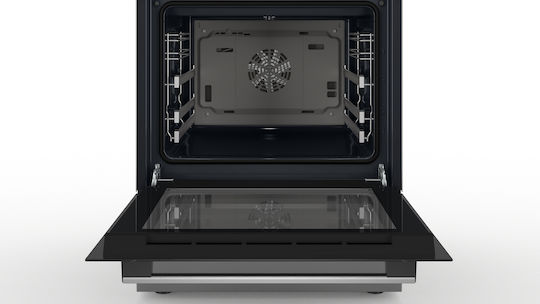 Bosch Herd 66Es mit Induktionskochfeldern B60cm. Inox