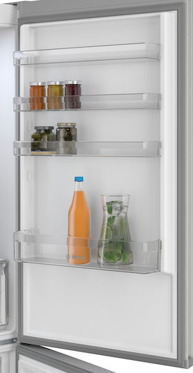 Bosch Fridge-Freezer 440lt Total NoFrost H203xW70xD66.7cm Inox KGN492LDF