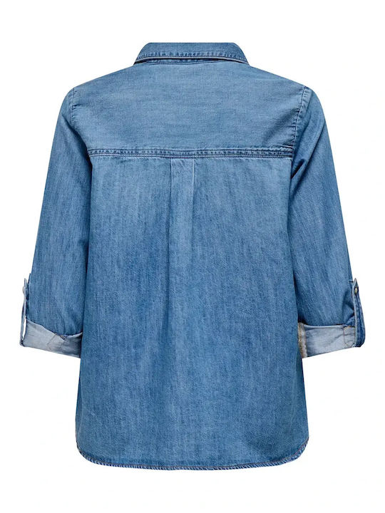 Long Sleeve Women's Shirt Blue