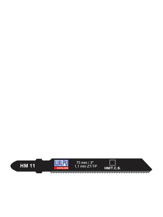 Lama Fierăstrău Verticală Hm 11 Hm Tija T Metal 2 Bucăți Dim 79 X 8.8 X 2.3 Mm
