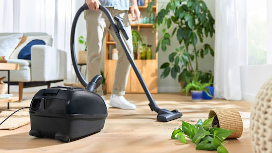 Bosch BGB38BA1 Прахосмукачка 600W С торба 4лт Черна