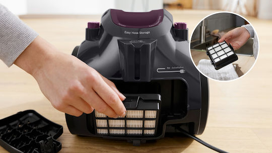 Bosch BGC05AAA1 Aspirator 700W cu bol 1.5lt Violet