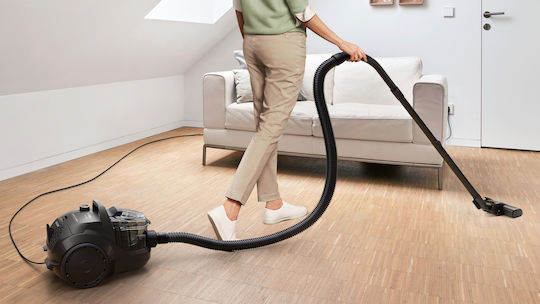 Bosch BGC21X200 Ηλεκτρική Σκούπα 550W με Κάδο 2lt Μαύρη