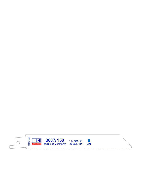 3007/150 Lamă Bi-metal Metal Fierăstrău Pendular 5 Bucăți Dim 150 X 19 X 0.9 Mm
