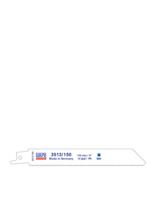 3013/150 Lamă Bi-metal Fierăstrău Pendular Metal 100 Bucăți Dim 150 X 19 X 0.9 Mm