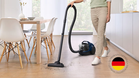 Bosch BGS21X320 Ηλεκτρική Σκούπα 550W με Κάδο 2lt Μπλε