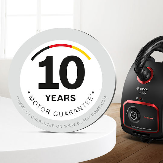 Bosch BGL6POW1 Vacuum Cleaner 850W Bagged 4lt Black