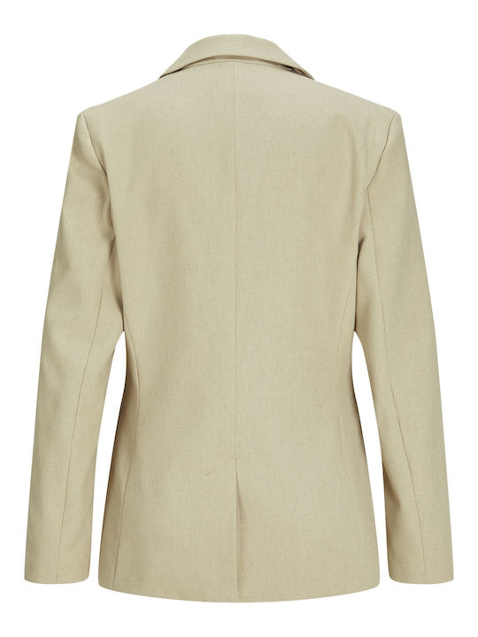 Jack & Jones Γυναικείο Σακάκι Beige