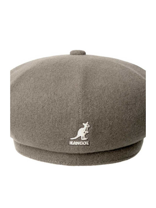 Kangol Wool Υφασμάτινo Ανδρικό Καπέλο Γκρι