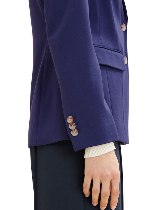 Tom Tailor Damen Blazer Marineblau