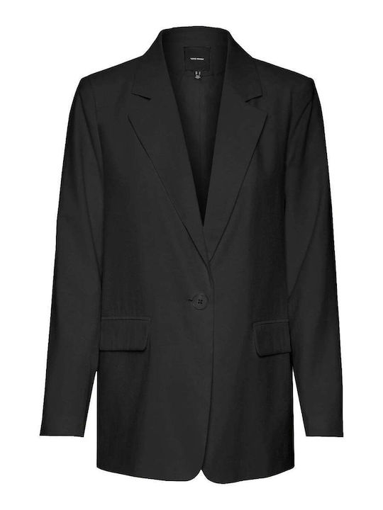 Vero Moda Женски Сако Черен