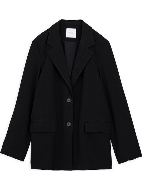 Philosophy Wear Long Women's Blazer Black